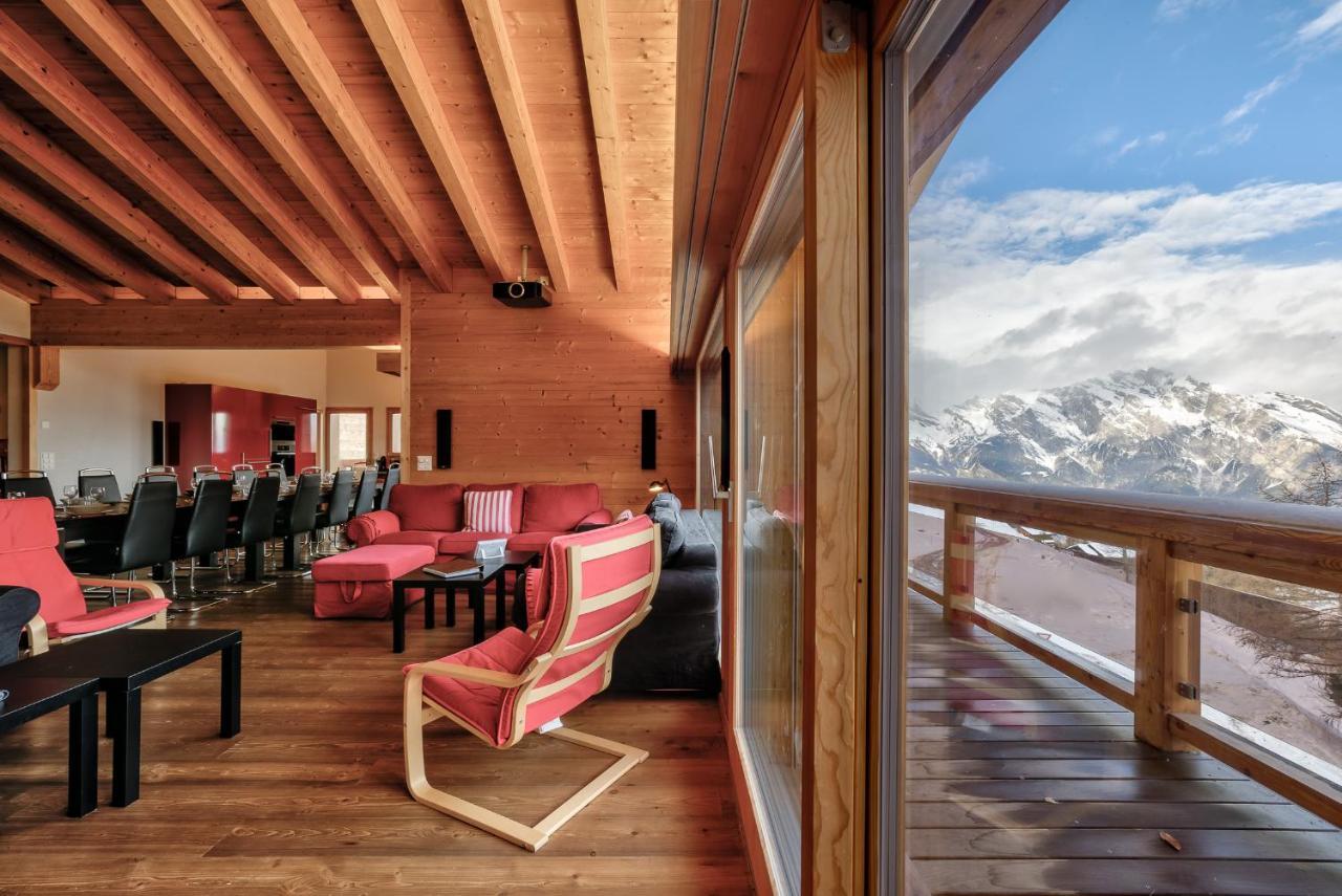 Chalet Flocon De Neige - Jacuzzi - Sauna Ла-Тзума Экстерьер фото