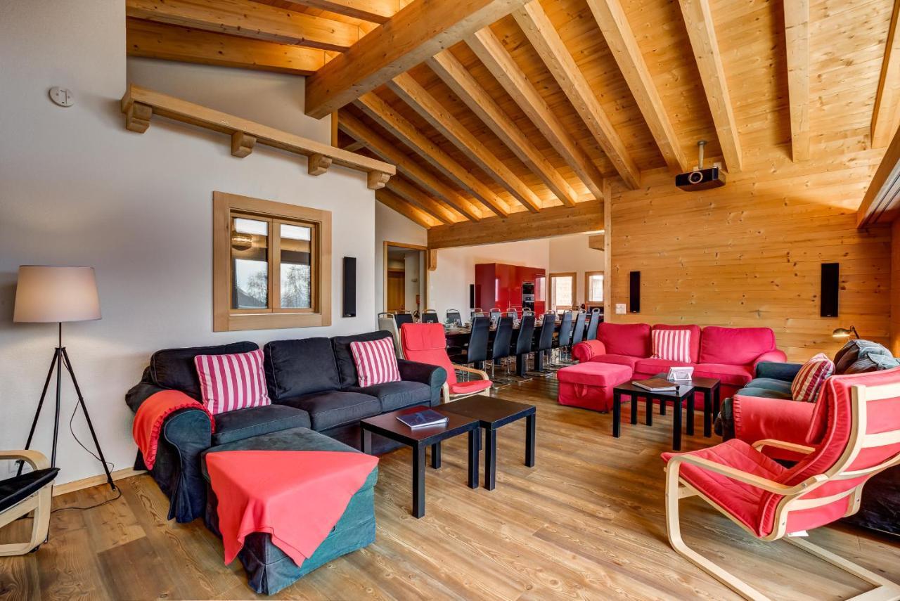 Chalet Flocon De Neige - Jacuzzi - Sauna Ла-Тзума Экстерьер фото