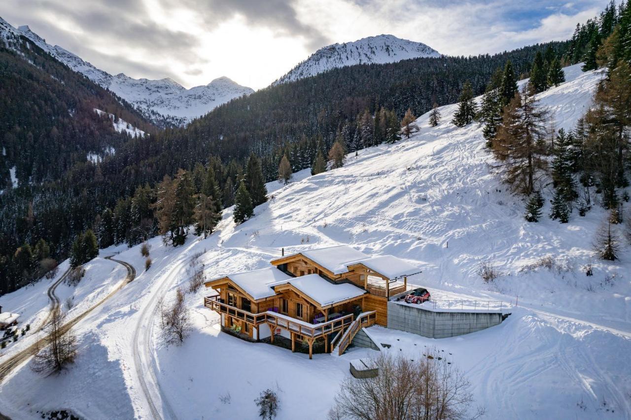 Chalet Flocon De Neige - Jacuzzi - Sauna Ла-Тзума Экстерьер фото