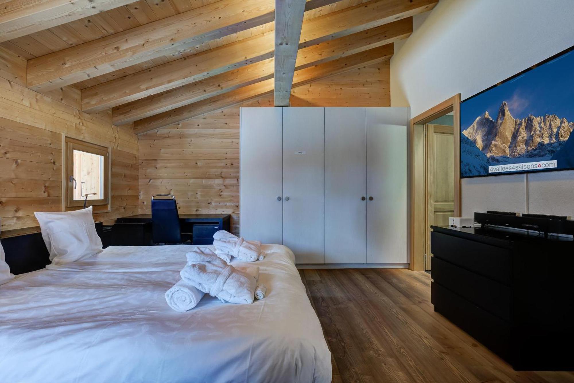 Chalet Flocon De Neige - Jacuzzi - Sauna Ла-Тзума Экстерьер фото